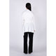 Double Breasted Flare Cardigan / white