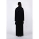 Double Breasted Flare Cardigan / black