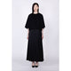 Bubble Hem Top / black