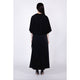 Bubble Hem Top / black