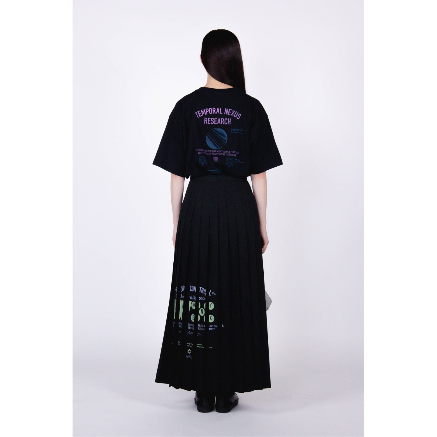 ぽてりん)Jumpone グラフィックプリント Tシャツ 黒 新品未着用 ぽて