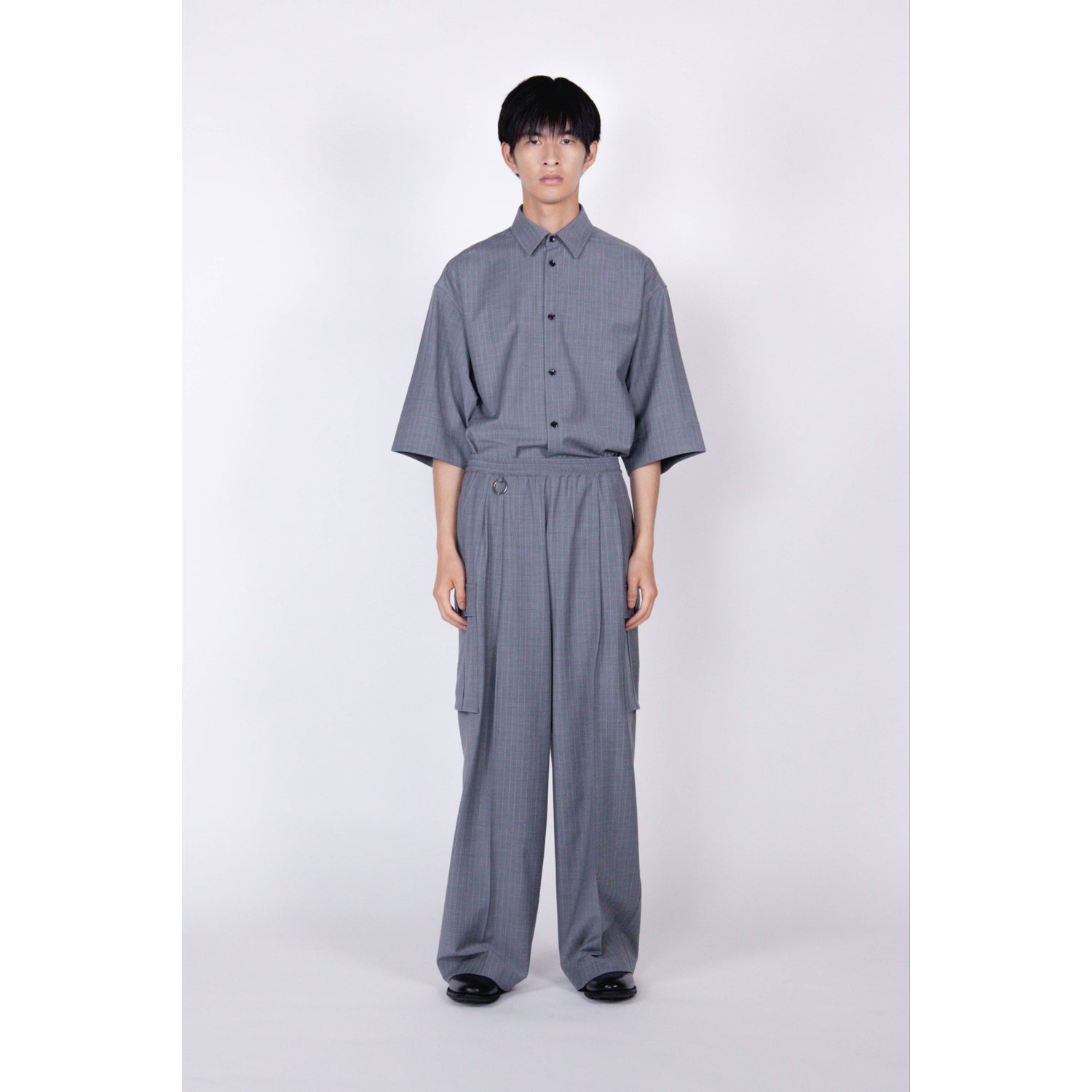 Wide Cargo Pants / black – th products
