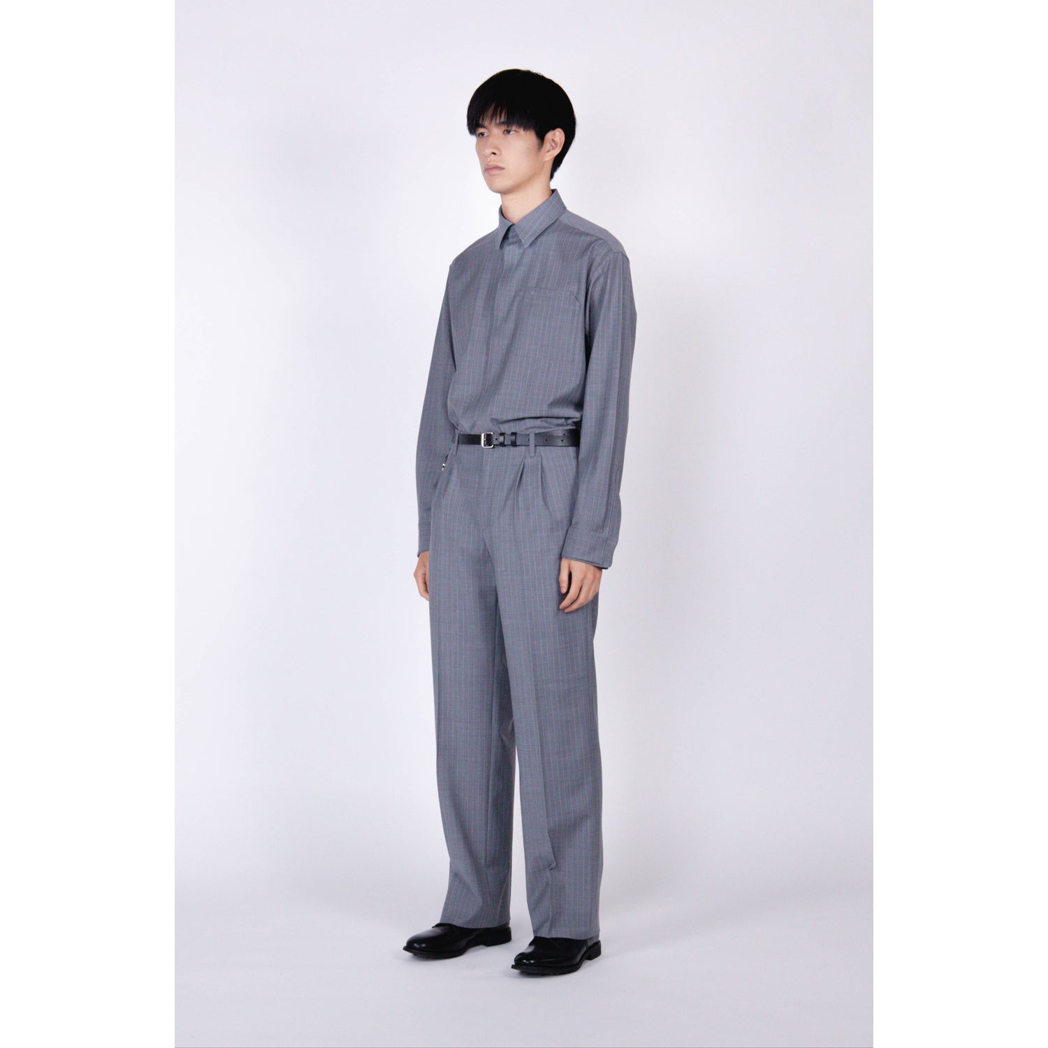 QUINN / Wide Tailored Pants / black – th products QUINN / Wide Tailored Pants / black – th products
