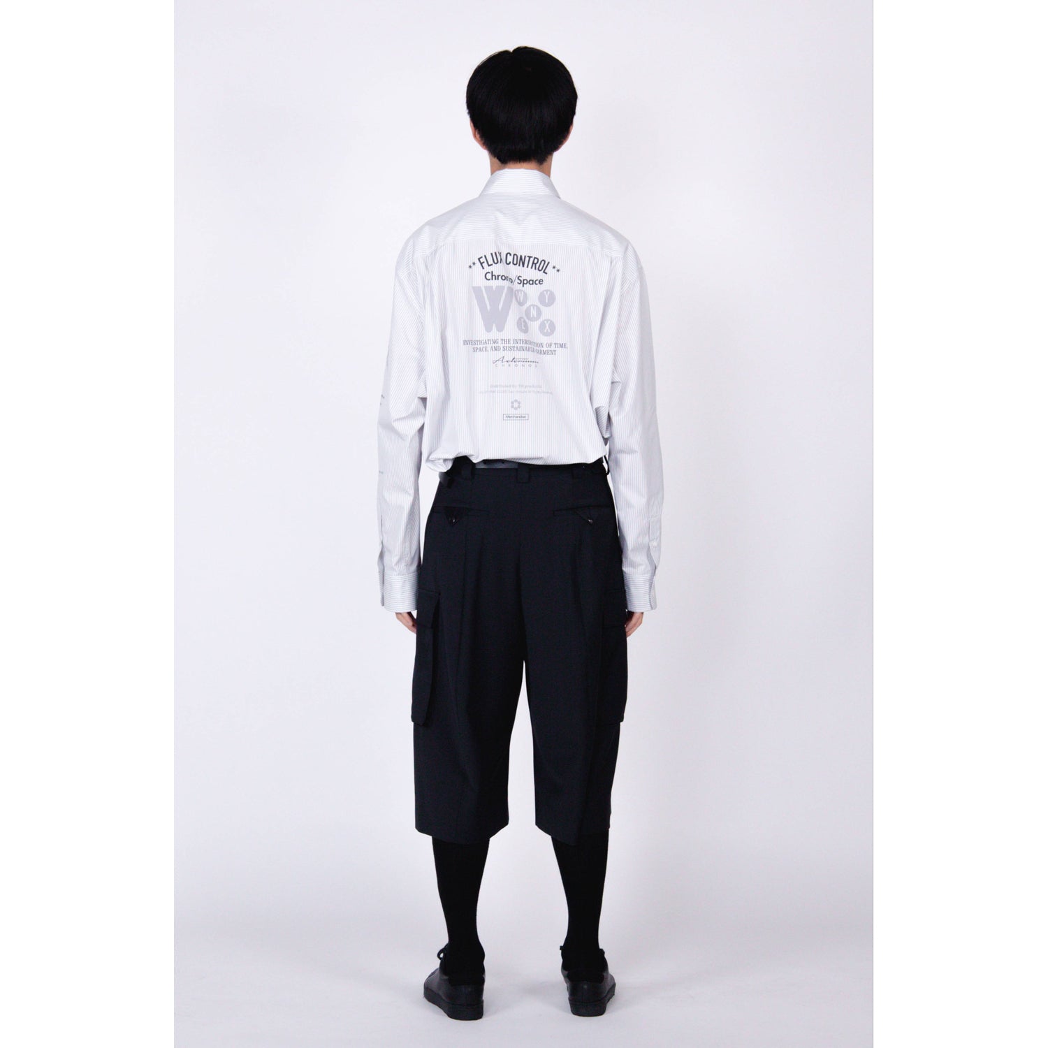Wide Cargo Shorts / black – th products