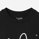 Graphic Print Tee (Artist Wardrobe / Keisuke Nakamura DAIKEI MILLS) / black nakamura
