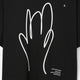 Graphic Print Tee (Artist Wardrobe / Keisuke Nakamura DAIKEI MILLS) / black nakamura