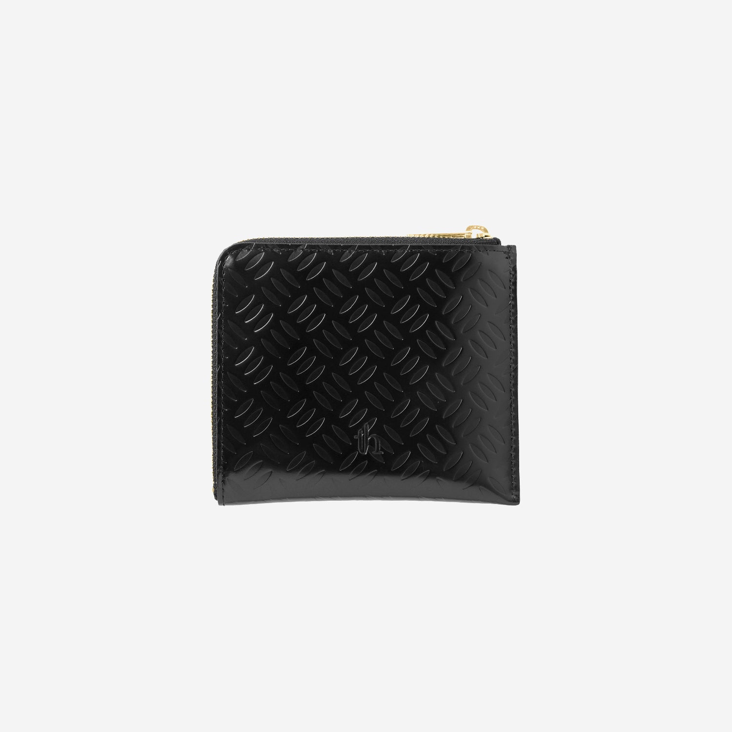 Embossed Coinpurse / black × gold