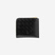 Embossed Coinpurse / black × gold