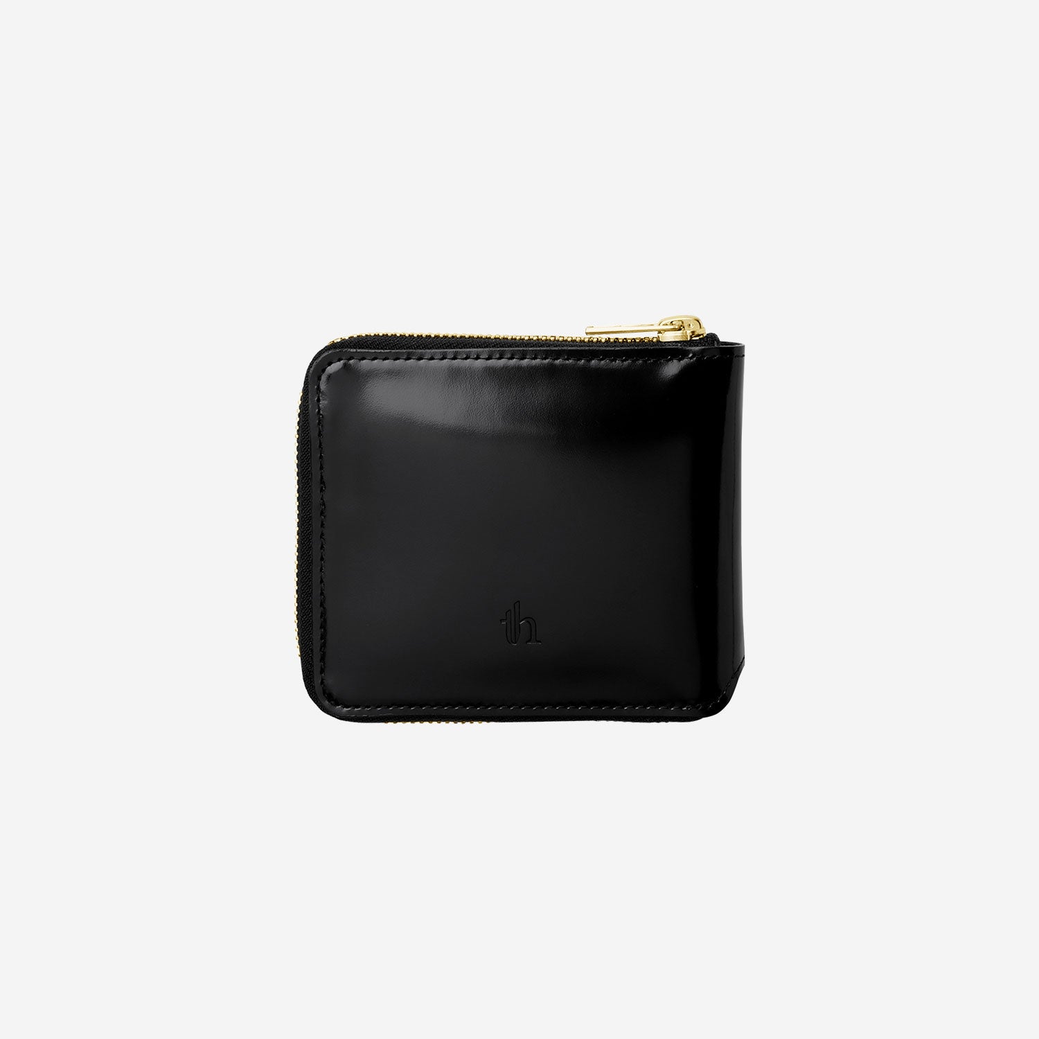 Zip Around Wallet / black × gold – th products