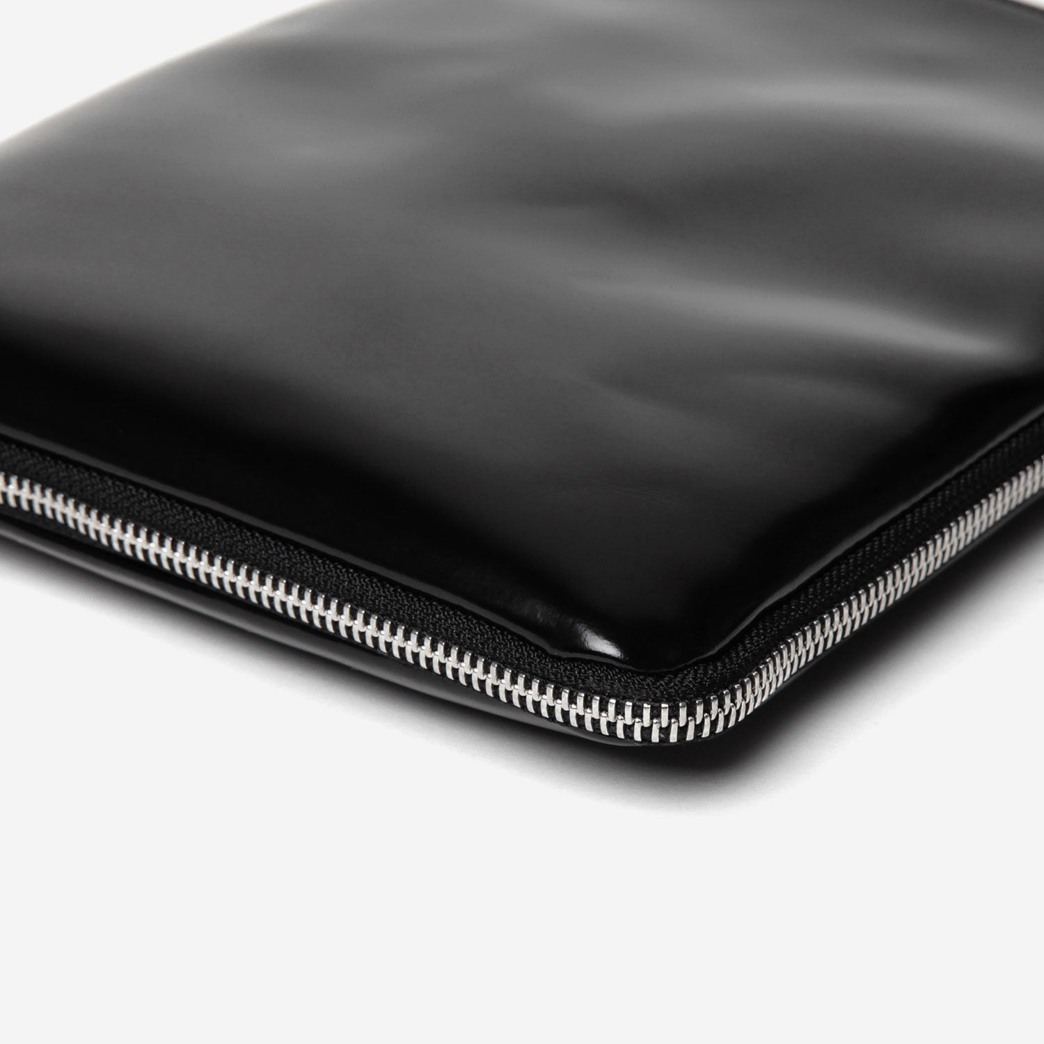 Shoulderbag Small / black × silver