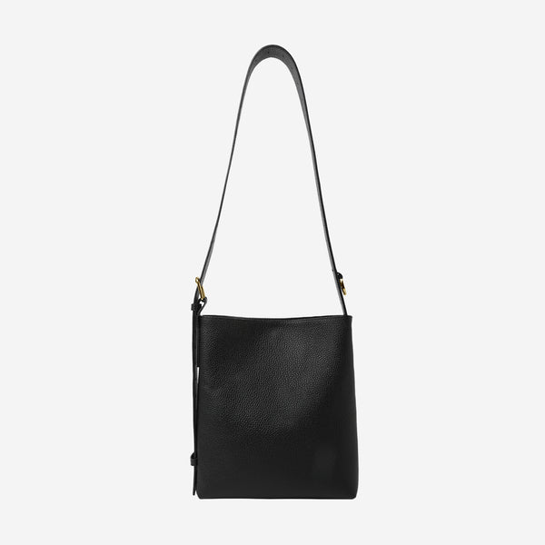 Belt Tote Small / black × gold