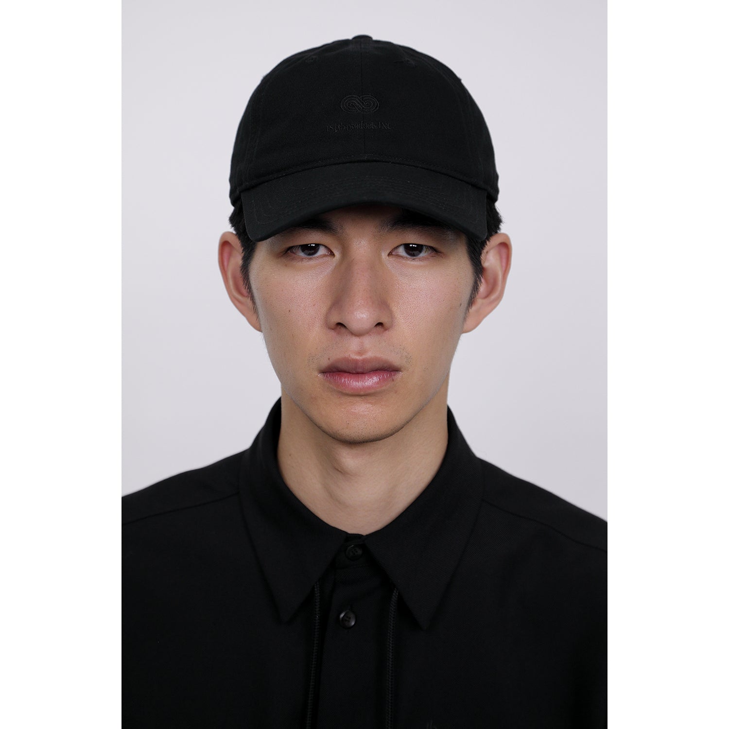 Embroidery Cap / black × black – th products
