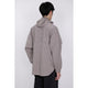 Hooded Shirt Blouson / beige