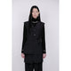 Belted Vest / black