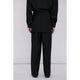Tailored Detail Wide Pants / black