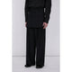 Tailored Detail Wide Pants / black