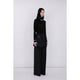 Tailored Detail Wide Pants / black