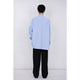 Stand Collar Big Shirt / sax