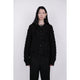 Color Nep Mole Knit Cardigan / black