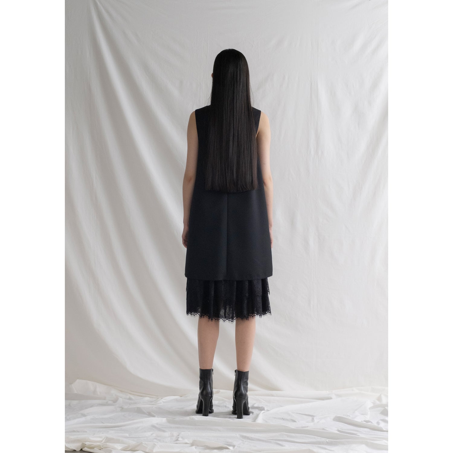 Layered Dress / black