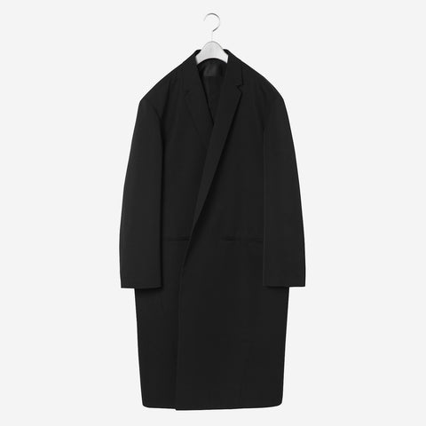 Cocoon Coat / black