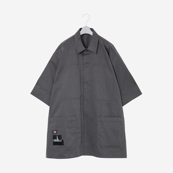 th products×Dickies Oversized Shirt / gray