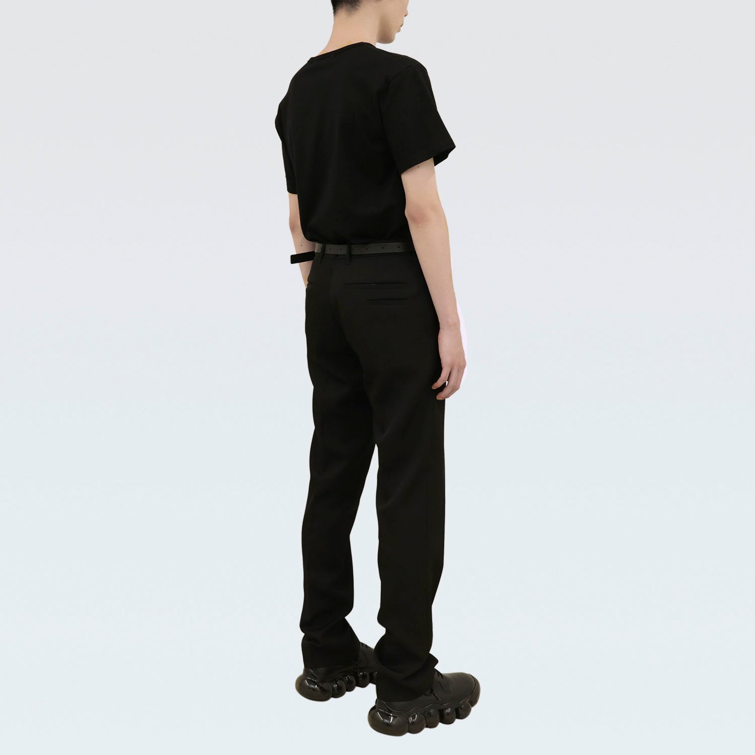LOWITT / Slim Tailored Pants / black