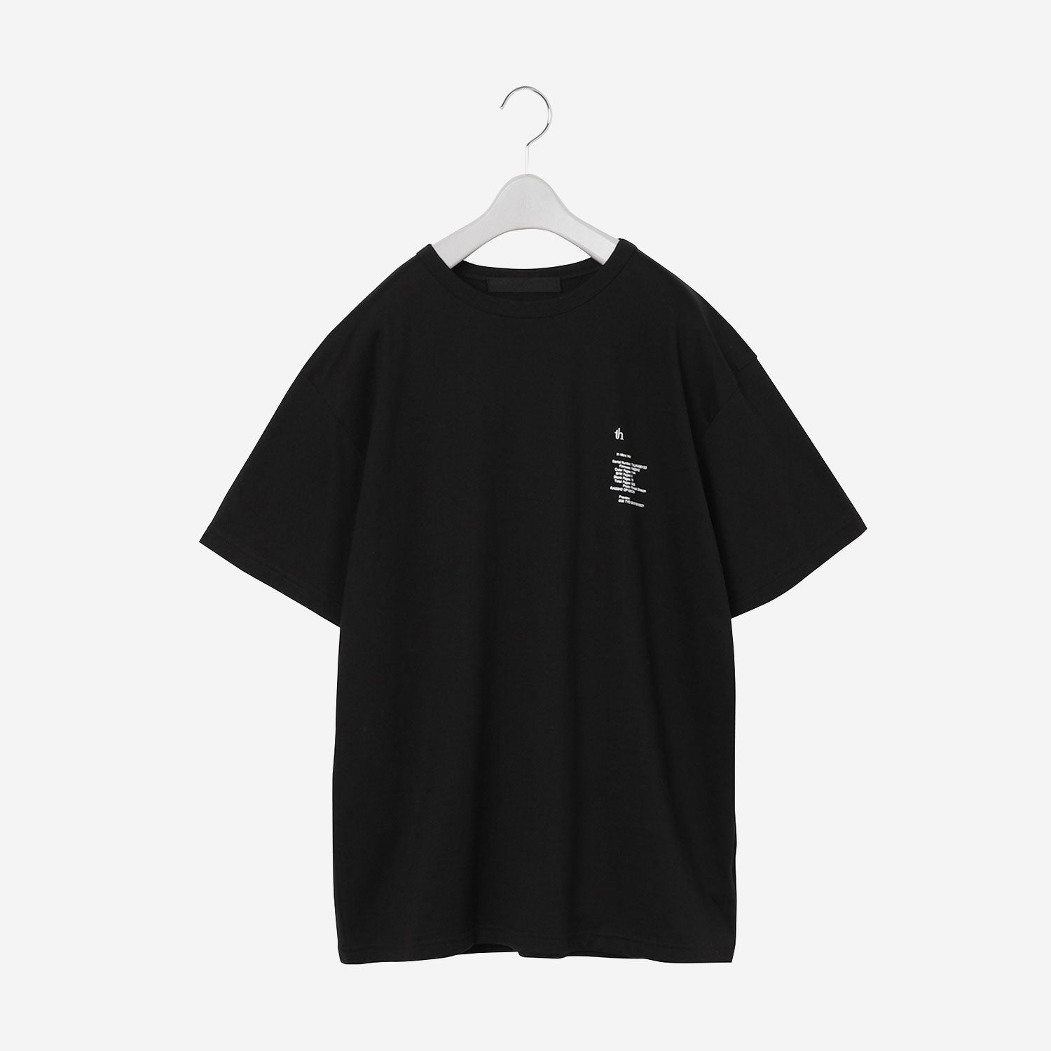 Print T-Shirt / black