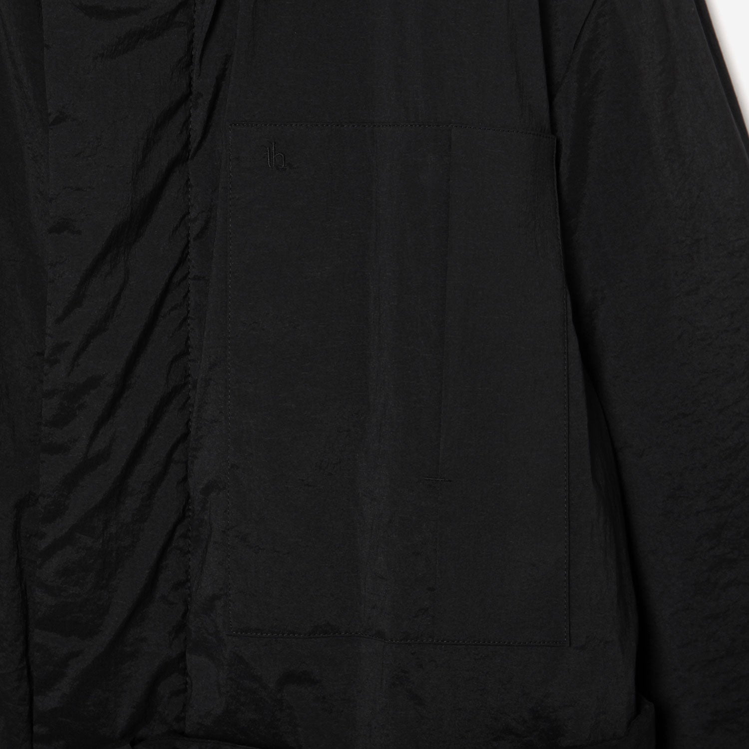 Long Padded Coat / black