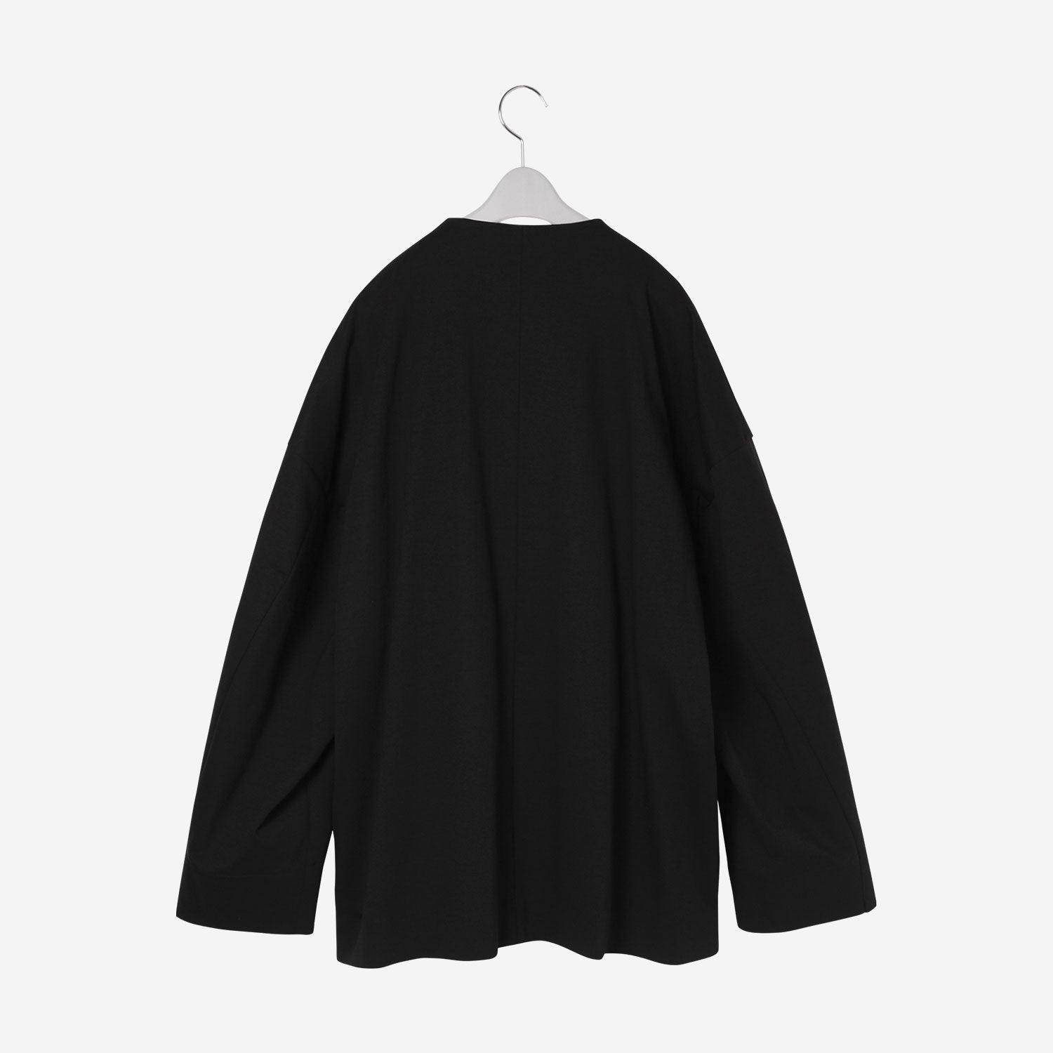 No Collar Jacket / black – th products