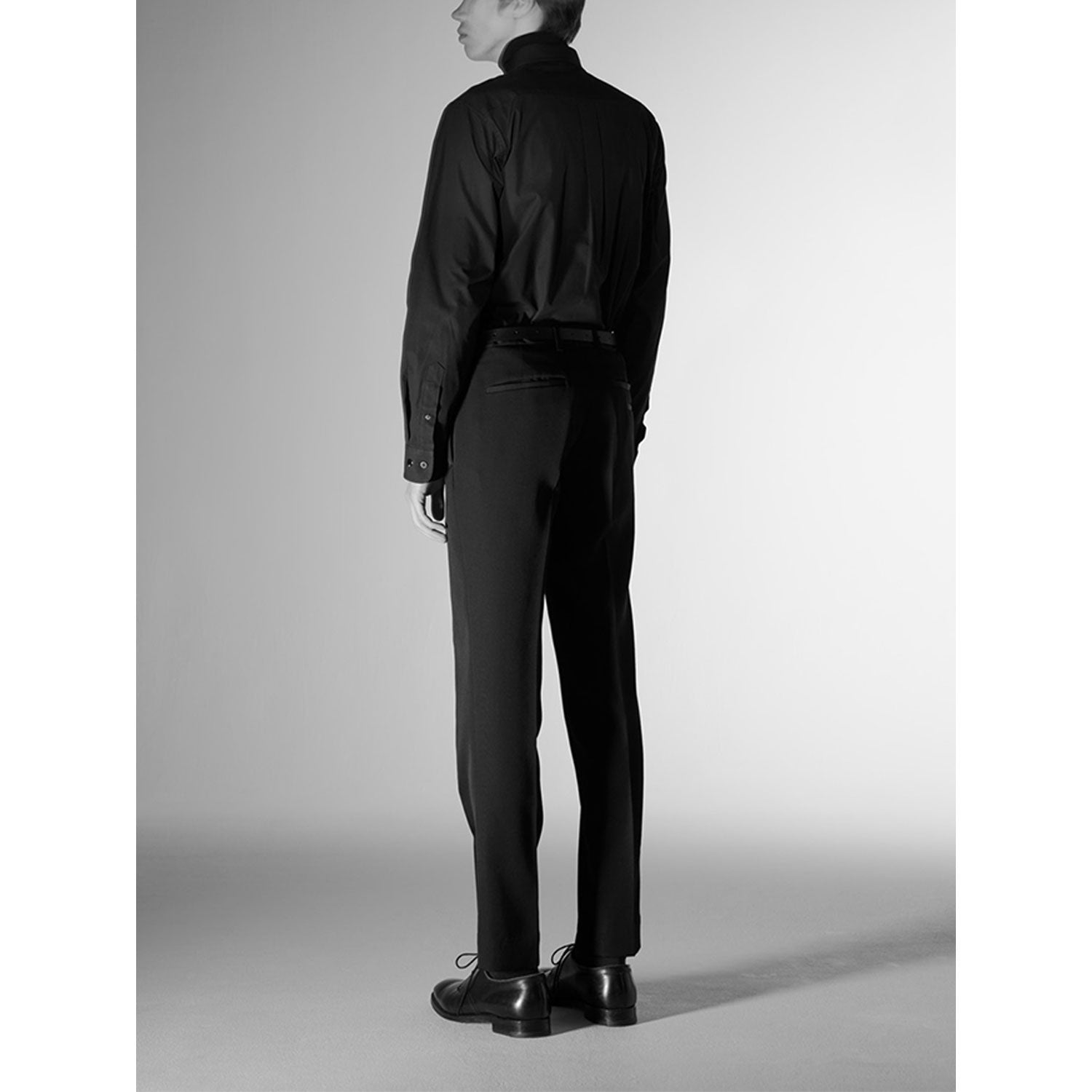 LOWITT / Slim Tailored Pants / black – th products