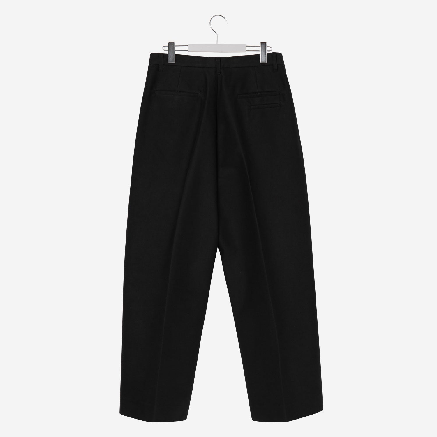 KAPOOR / Wide Tapered Pants / black