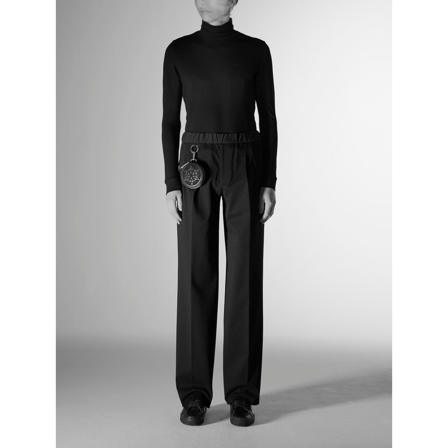QUINN / Wide String Pants / black – th products