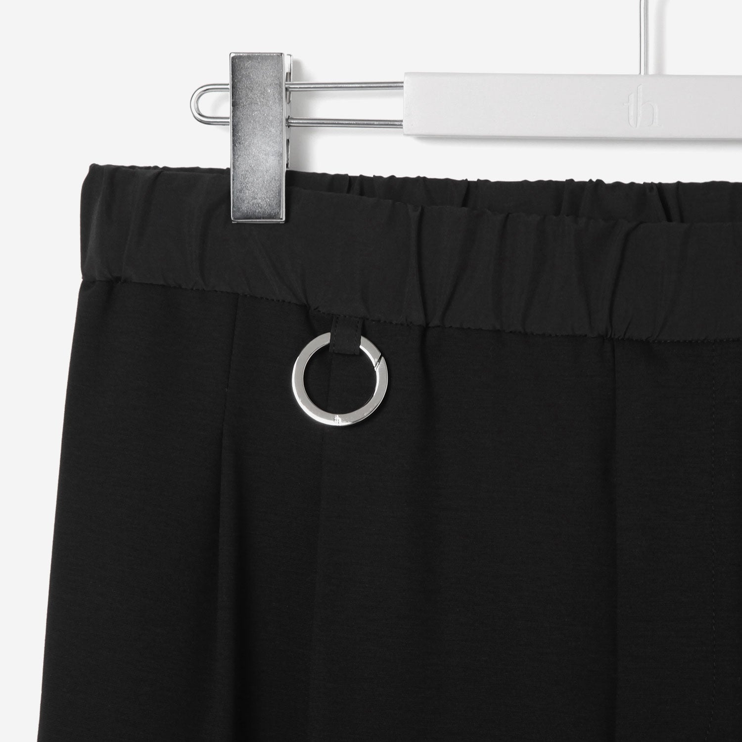 QUINN / Wide String Pants / black