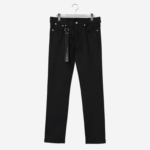 JASPER / Slim Denim Pants / black