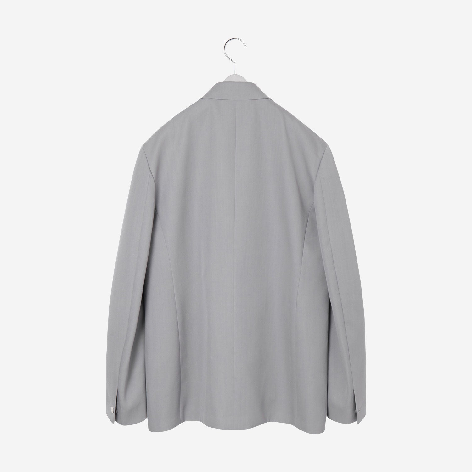 Peaked Lapel Double Jacket / gray – th products