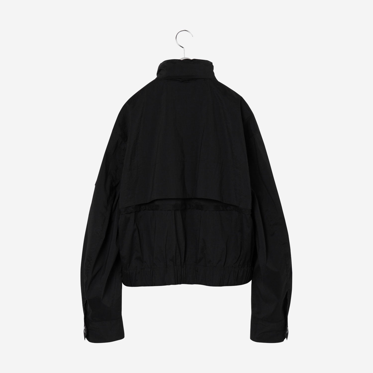 Night Walk collar Jacket / black