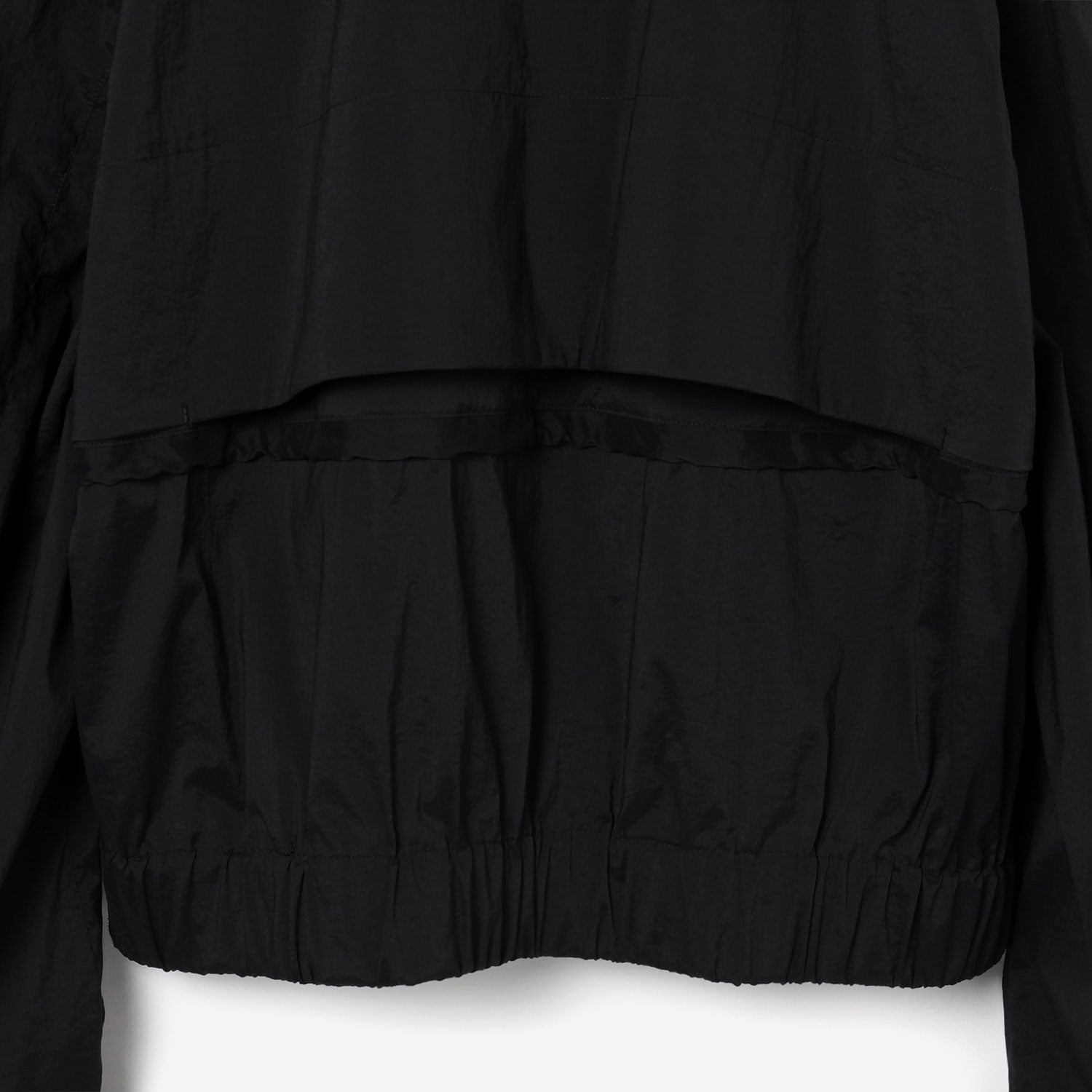 Night Walk collar Jacket / black