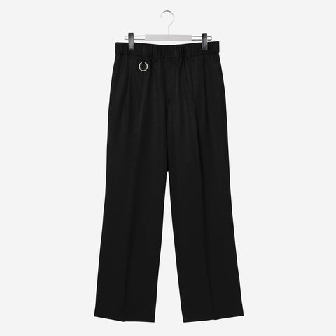 QUINN / Wide Tailored Pants / black
