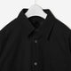 Regular collar Shirt / black