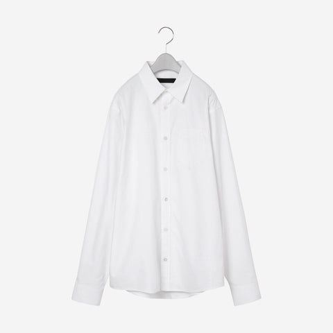 Regular collar Shirt / white