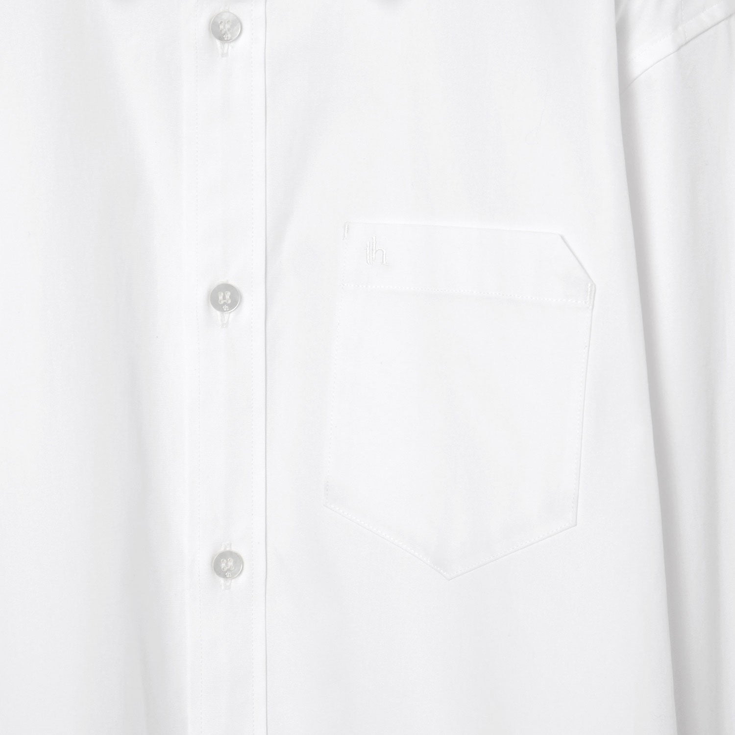 Regular collar Shirt / white