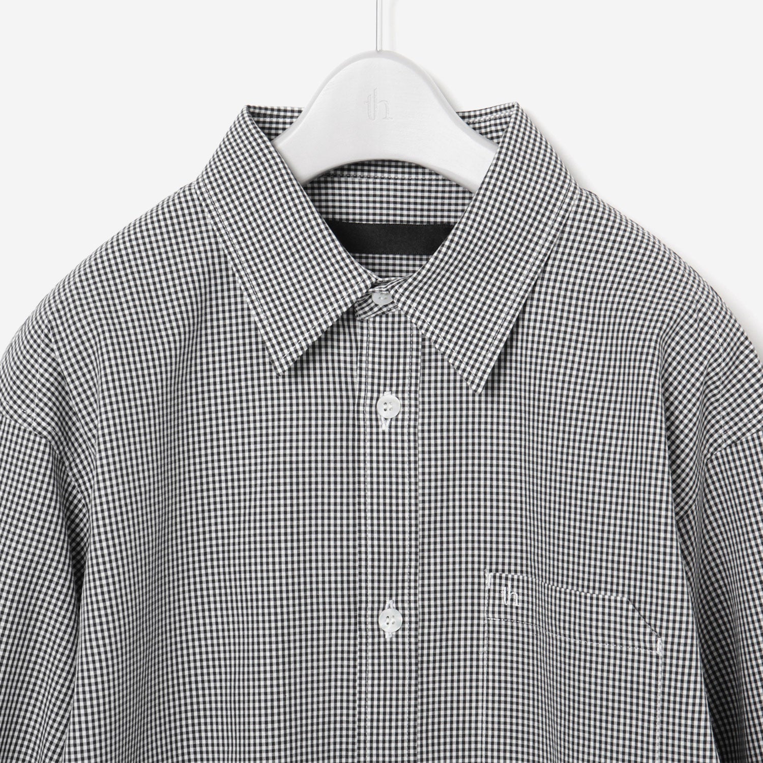 Regular collar Shirt / check