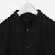 Band collar Shirt / black