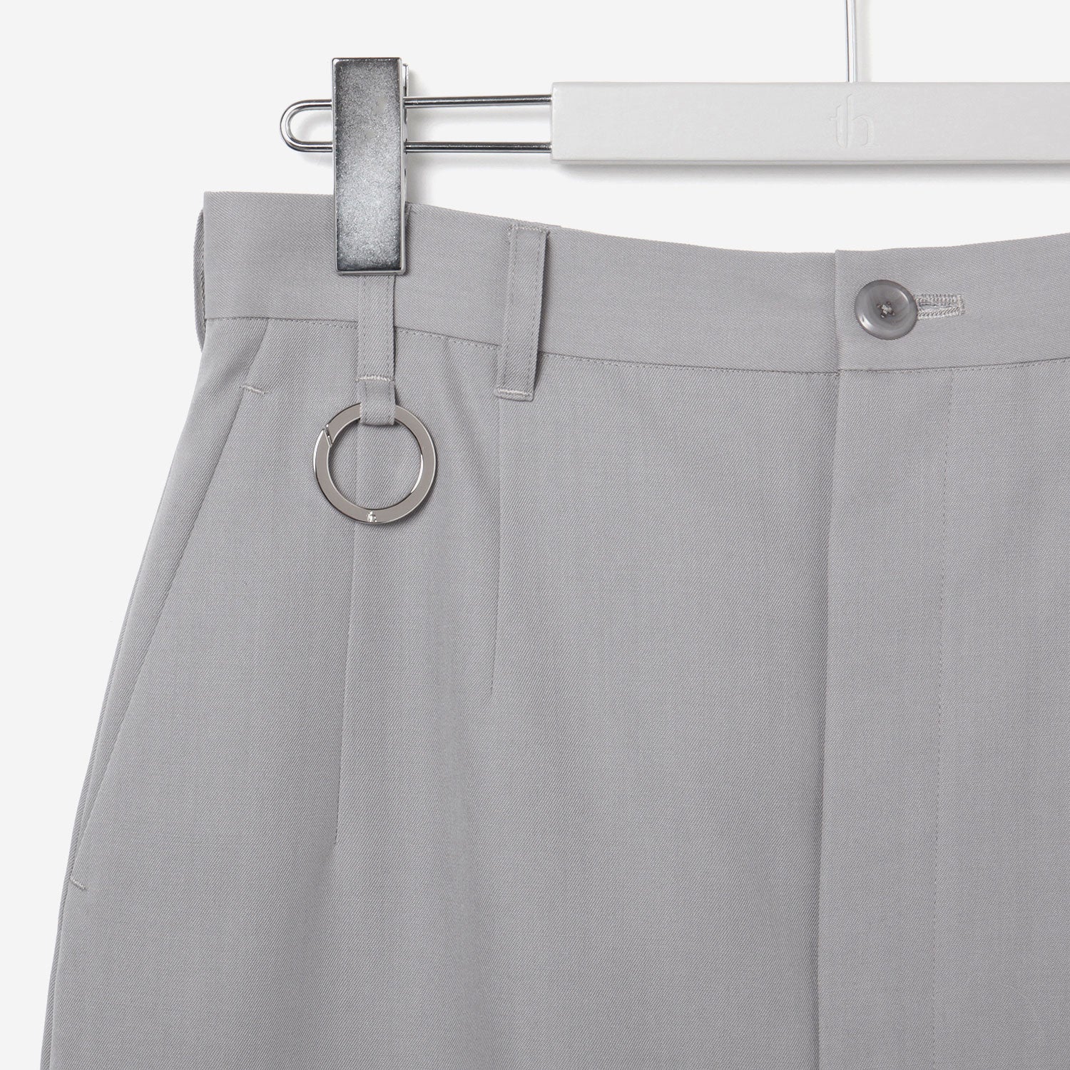 Long Open Skirt / gray