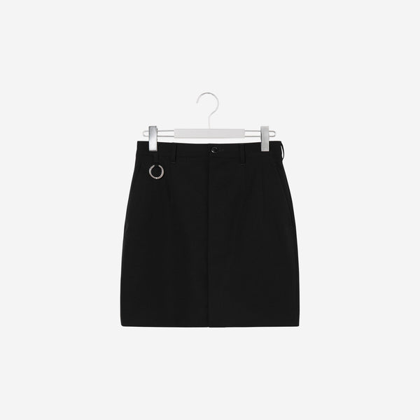 Short Open Skirt / black