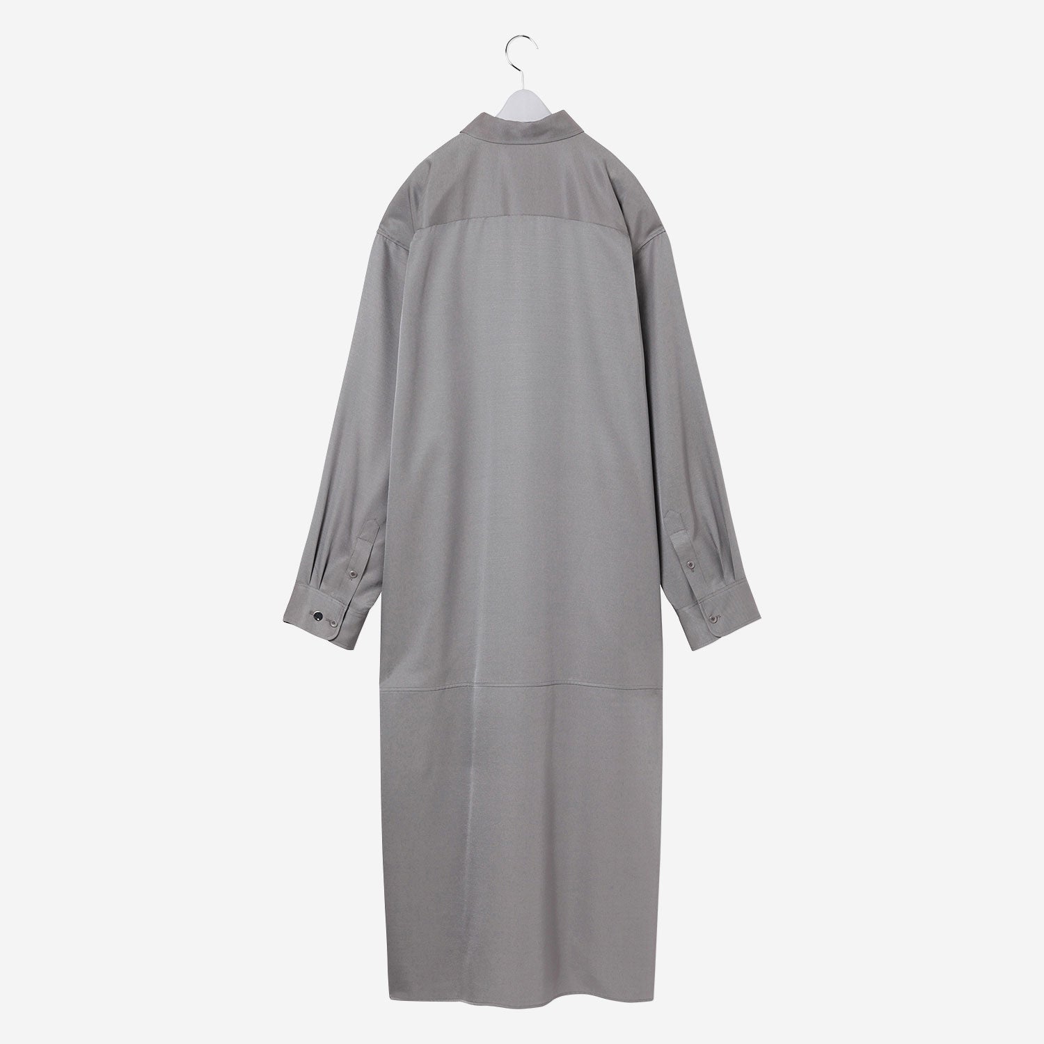 Long Shirt Coat / gray – th products