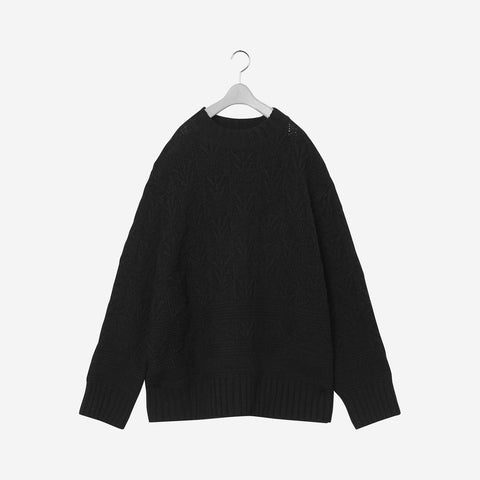 Hunting Oversized Knit / black