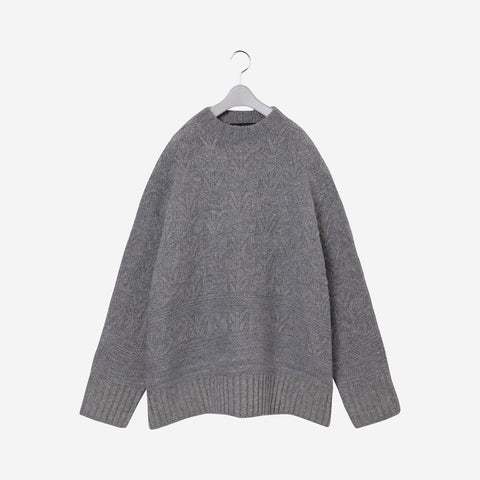 Hunting Oversized Knit / gray