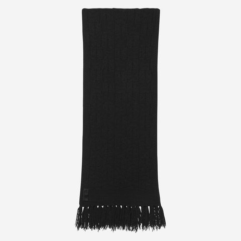 Knit Scarf / black